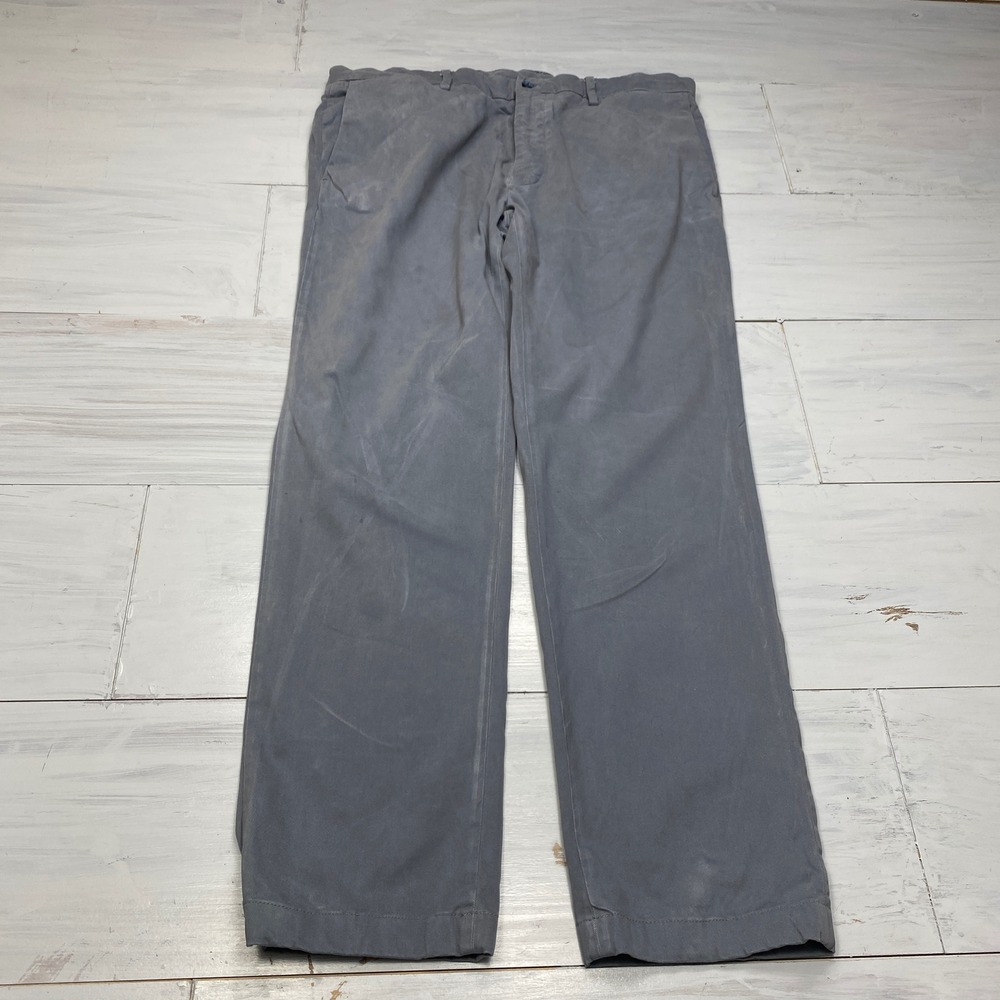 Mason's New York Chinos Mens 54 IT 36x32 US Grey Modal Blend Stretch Casual Pant